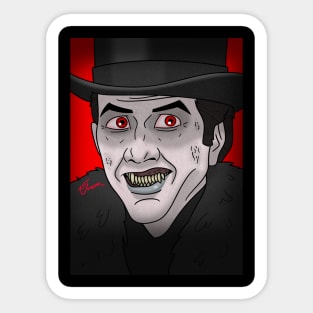 Cage Dracula Sticker